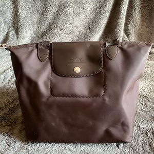 Longchamp Small Le Pliage Nylon Shoulder Tote